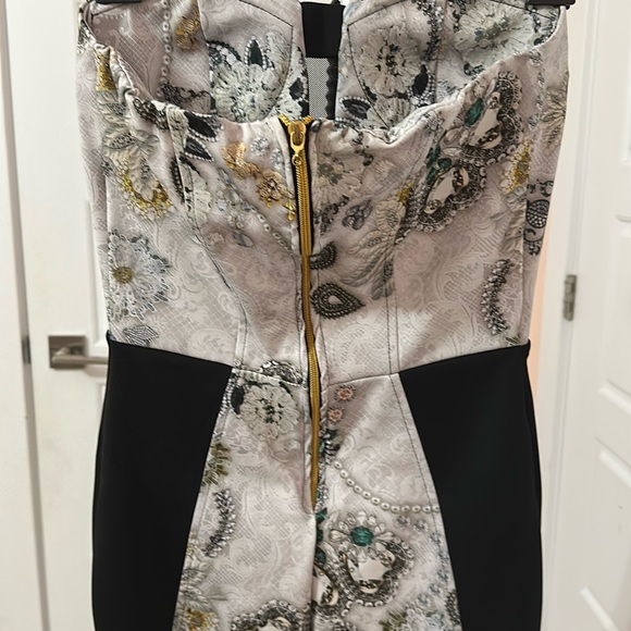 Tube Top Padded Party Dress - Picture 3 of 3